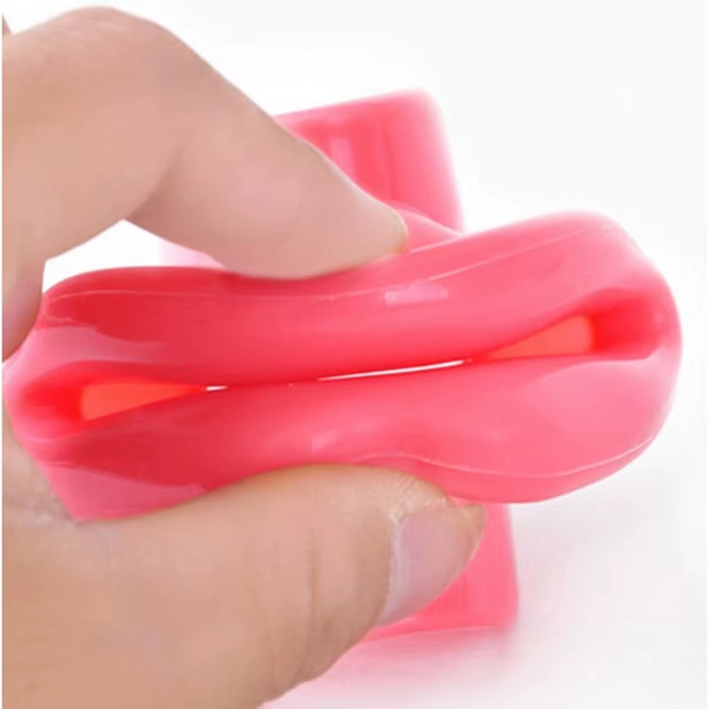 Silicone Rubber Face Slimmer Exercise Mouth Piece Muscle anti Wrinkle Lip Trainer Mouth Massager Exerciser Mouthpiece Face Care