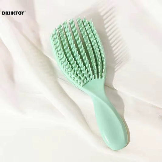 Fluffy Styling Combs Anti-Static Detangling Brush Hollow Out Comb for Home and Salon Hair Styling Tools Accessories