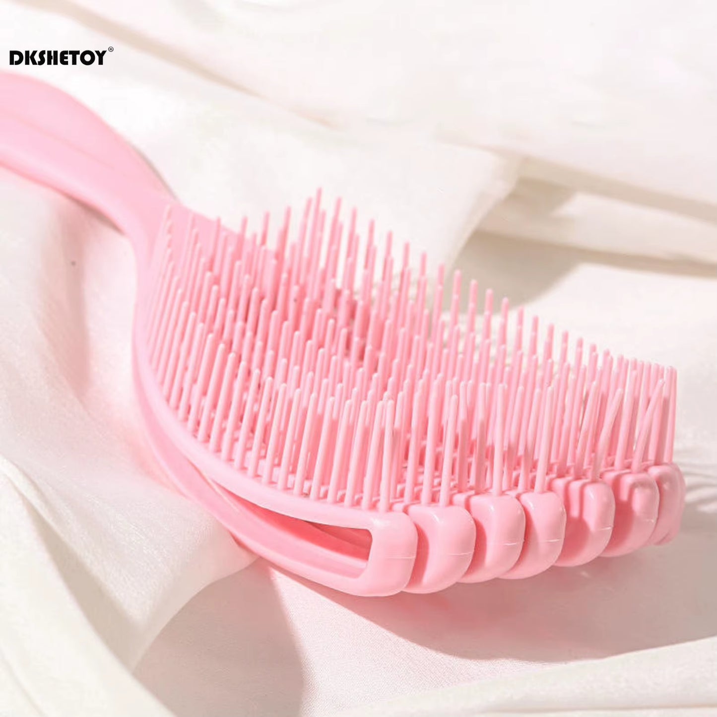 Fluffy Styling Combs Anti-Static Detangling Brush Hollow Out Comb for Home and Salon Hair Styling Tools Accessories