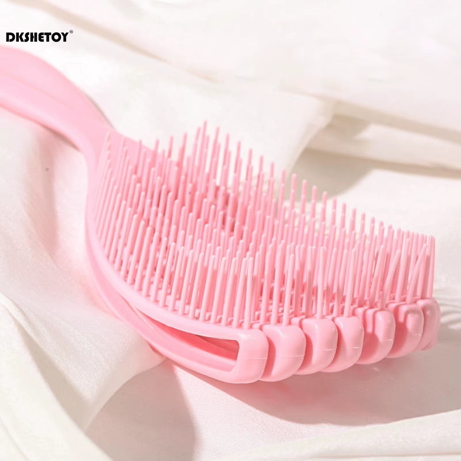 Fluffy Styling Combs Anti-Static Detangling Brush Hollow Out Comb for Home and Salon Hair Styling Tools Accessories