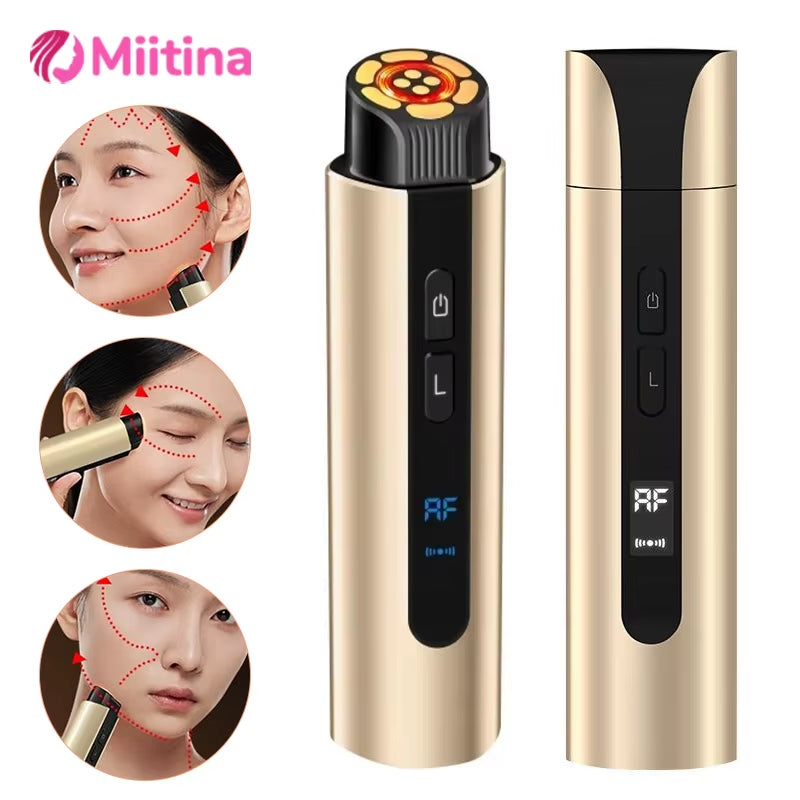 Ems Microcurrent Face Lifting Machine Beauty Skin Care Massager for Facial Lifting and Eyes Tightening Skin Beauty Device Gift