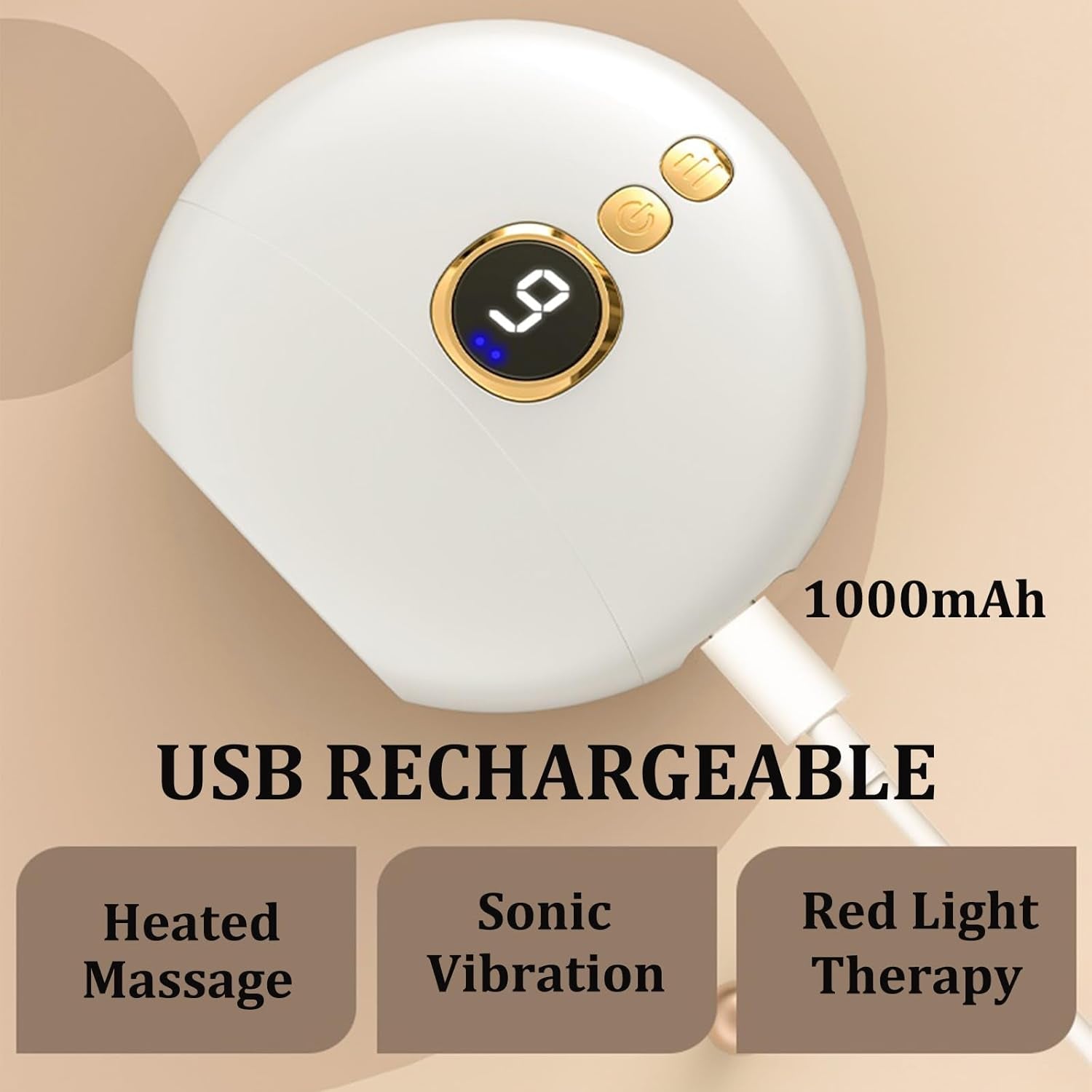 Electric Facial Massager Gua Sha Stone Massage Neck Face Lifting Tightening Device Heated Vibration Rechargeable Skincare Body Facial Massage Anti-Aging Wrinkle Puffiness Double Chin Reducer Lift Firm Sculpting Tool