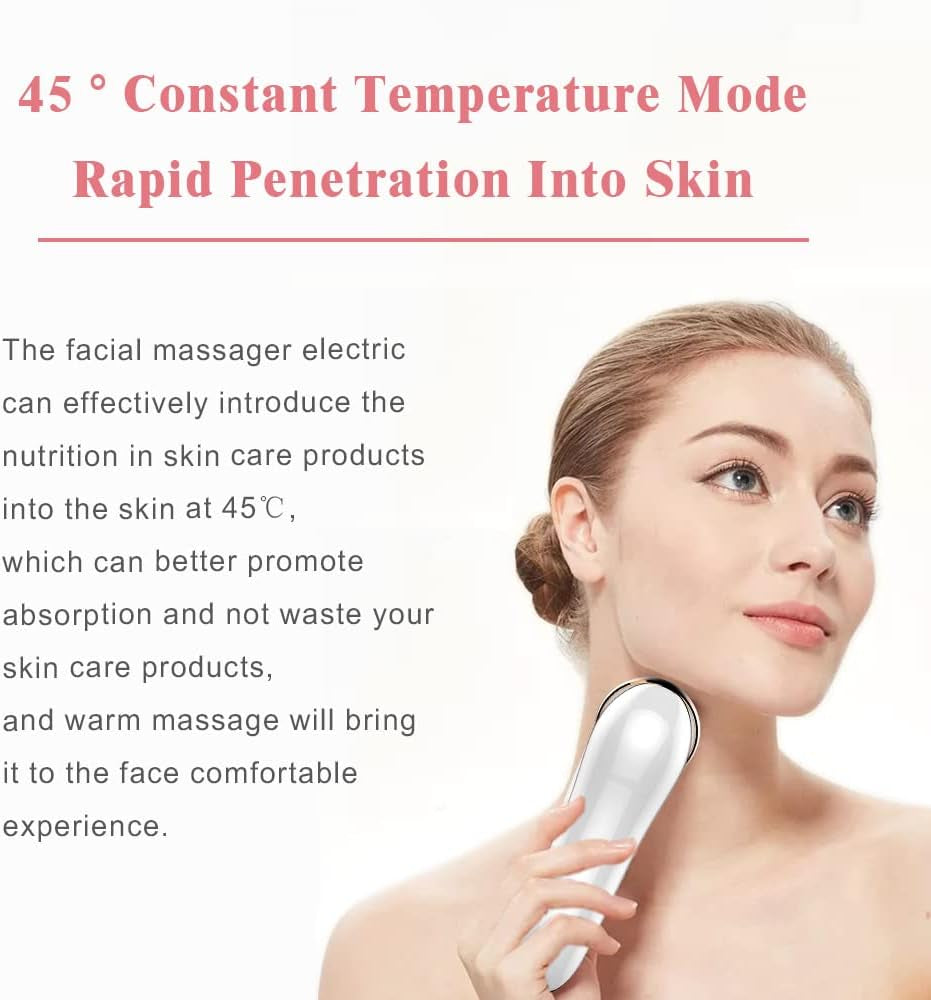 7-in-1 Facial Massager and Skin Care Device for Lifting, Anti-Aging, and Deep Cleaning